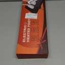 Heated Floor Mat Under Desk for Foot Warmer - Wider 110V Adjustable Temperature Electric Space Heaters Heating Pad - Carbon Crystal & Energy Saving Feet Warmers for Office,Home (Black Gray)