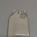 Tissue Box Cover PU Leather Tissue Holder Square Facial Tissue Case Facial Paper Organizer Dispenser for Bathroom, Vanity Countertop, Tabletop, Car, Griege