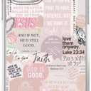 Case for iPhone 14 with Christian Design,Jesus Bible Verse Christian Quotes Collage,Soft TPU Bumper Case for iPhone 14,#7