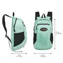 Hiking Daypacks for Women Waterproof Backpacks 15L Lightweight Packable Men Small Outdoor Sports Fan Multipurpose Travel Camping Bags Dark Blue