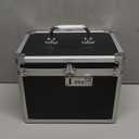 Medication Combination Lock Boxes with Code for Personal Items, Medicine Lockbox for Documents 10 x 7.25 x 7.75 Inches Black (Standard)