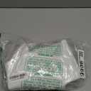 Universal Ribbed Dirt Bike Seat Cover - Gripper Soft Seat Cover for Most Dirt Pit Bike Motorcycle (All White)