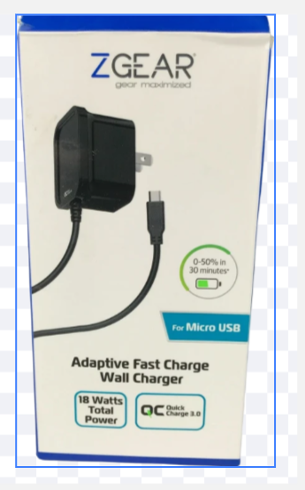 LIGHTNING 2.4A WALL CHRGR WC-APP8PINM-2A