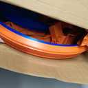 Hot Wheels Track Set with 1:64 Scale Toy Car, 4 Intersections for Crashing, Powered by a Motorized Booster, Criss-Cross Crash Track, Medium