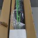 BCAN 40" Foldable Mini Trampoline, Rebounder Trampoline for Adults, Adjustable Foam Handle, Exercise Rebounder for Adults Indoor/ Garden Workout, Max Load 330lbs, Green