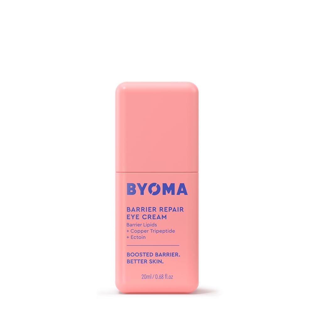 BYOMA Barrier Repair Eye Cream - Hydrating Eye Cream Increases Firmness + Elasticity - Strengthens Skin Barrier - 0.67 fl.oz