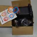 Christmas Laser Lights Projector Outdoor with 4 Dynamic Slides, 2-in-1 Moving RGB Firefly Laser Lights with Remote,Timer, Landscape Holiday Porjector for Window Wall Xmas Decor