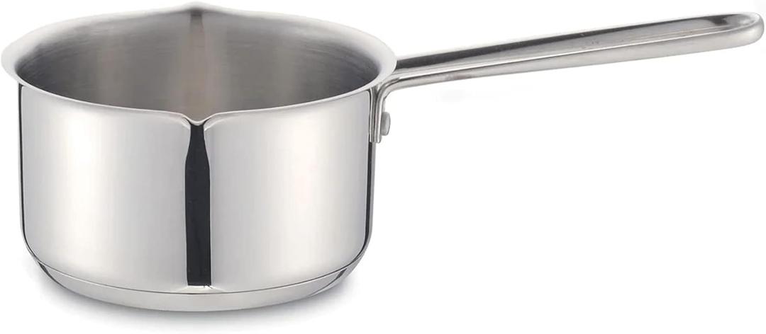 Cuisinox Small Stainless Steel Saucepan with Pour Spout, 3" x 4.7" (26 oz)