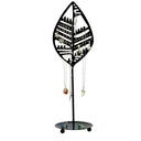 Half RoomJewelry Organizer Jewelry Stand Jewelry Holder, Necklace Organizer with Ring Tray, Sturdy Jewelry Hanger for Necklace，Jewelry Tower Storage Rack Tree for Bracelets Earrings Rings