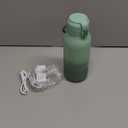 Momcozy Portable Bottle Warmer for Travel  Dual Heating Modes for Breast Milk & Water, Portable Milk Warmer with Fast Heating & Long Battery Life, 17 Ounces Large Capacity to Meet Your All-Day Needs (Gradual Change of Green)