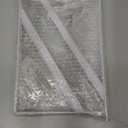 Acrux7 4 Pack White Steel Shelf Brackets 12x8inch - Heavy Duty L Brackets with Screws, White Metal Shelf Brackets - Perfect for DIY Shelves(300x190mm)