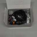 4K 3 Channel Dash Cam with 64GB Card, 4K+1080P+1440P Dash Cam Front and Rear Inside, Dash Camera for Cars with Motion Detection, 24H Parking Mode, Super Night Vision, Loop Recording