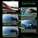 FOLLOWIN Glass Restore Care Kit Polishing Agent&Ceramic Sealant,Car Window Cleaner,Glass Polish,Streak Free Glass Cleaner,Rain Repelling Coating-Improved Visibility Glass Coating