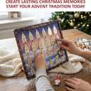 Wooden Gnome Ornaments  24 Gnomes Wooden Hanging Ornaments with Positive Quotes, Funny Gnome Ornament, Gnome Decor for Xmas Tree, Christmas Gift for Grandkids, Kids, Women, Friends, Teens