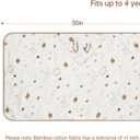 Super Soft Muslin Hooded Towels for Toddler - 27x55 Inches Large, Highly Absorbent Toddler Beach Towel & Bath Towel for Infants, The Midnight Stars