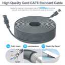 Starlink Cable, 150FT/46M Starlink Gen 3 Cable for Replacement Starlink Cable Routing Kit, Waterproof Starlink Mini/Extension/Ethernet Cable Accessories (Gray)