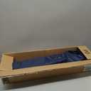 Portable Folding Camping Table with Cup Holders  Lightweight & Compact 2-Tier Outdoor Table with Storage, Ideal for Card Games, Snacks, Picnic, Tailgating & Camping (Navy Blue)