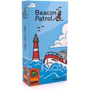 Beacon Patrol Board Game - Cooperative Coast Guard Adventure! Tile Placement Strategy Game, Fun Family Game for Kids and Adults, Ages 8+, 1-4 Players, 30 Minute Playtime, Made by Pandasaurus Games