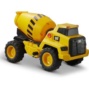CAT Construction Toys, CAT Construction 11.5" Power Haulers Cement Mixer, Realistic Lights & Sounds, Motion Drive Technology, Working Features, and Interactive Play for Ages 3+