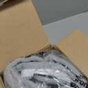 Deepsoon Heating Pad, Electric Heating Pads for Back, Neck, Abdomen, Moist Heating Pad for Shoulder, Knee, Arms, Legs, Dry/Moist Heat & Auto Shut Off, Christmas Gifts for Men and Women, White Gray, 24x12 Inch