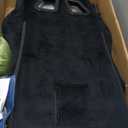 GTPLAYER Gaming Chair Cute with Cat Ears Ergonomic Computer Chair with Dog Embroidery Adjustable Memory Foam Lumbar Support and Headrest Comfortable Reclining Office Chair Soft Velvet Fabric for Women (Green)