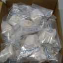 Banqin 20 Pack Brushed Gold Cabinet Knobs Gold Kitchen Knobs Round Cabinet Hardware for Dresser Drawers,Aluminum Alloy