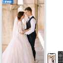 32" Large Digital Picture Frame, 64GB, Anti-Glare Non-Touch, WiFi Wall-Mount Frame for Home/Business, 1920x1080 FHD, Share via App, Email, USB & Micro SD, Remote Included, White