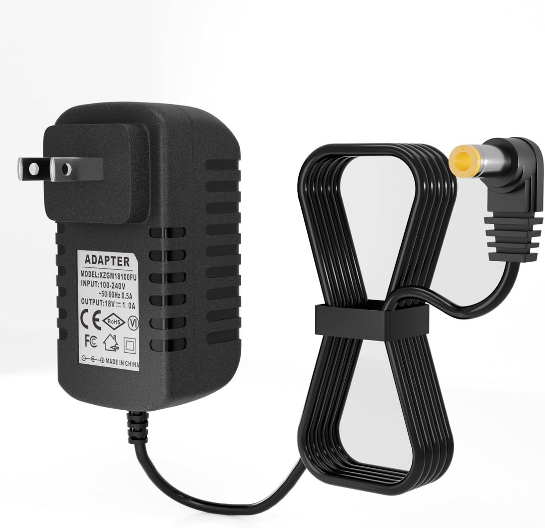 18V Charger for Petsafe ScoopFree Automatic Self-Cleaning Litter Box, Power Cord for RFA-516 PAL00-14243 PAL00-15342 PAL00-14242 PAL00-14243 Self-Cleaning Litter Boxes Replacement Parts