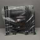 5 Gallon Water Jug Holder - 3-Tier Water Jug Rack with Wheel Reinforced X-Shape Design, 5 Gallon Water Jug Stand with Storage Shelves for Kitchen, Living Room, Office