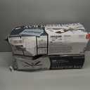 46 Inch Ceiling Fans with Lights and Remote Control, Farmhouse Ceiling Fan for Bedroom Living Room and Patio, Black Caged Ceiling Fan for Indoor and Outdoor