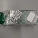 6 x KINGFOREST 50-Piece Split Key Ring Kit with Chains & Jump Rings - 1 Inch Silver Nickel Bulk Jewelry Making Supplies for DIY Keychains, Charms, Crafts