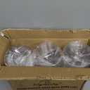 Lilymicky [100 Sets 12 oz Clear Plastic Cups With Dome Lids, Disposable Plastic Drinking Cups, 12 oz Parfait Cups for Ice Coffee, Smoothie, Bubble Boba