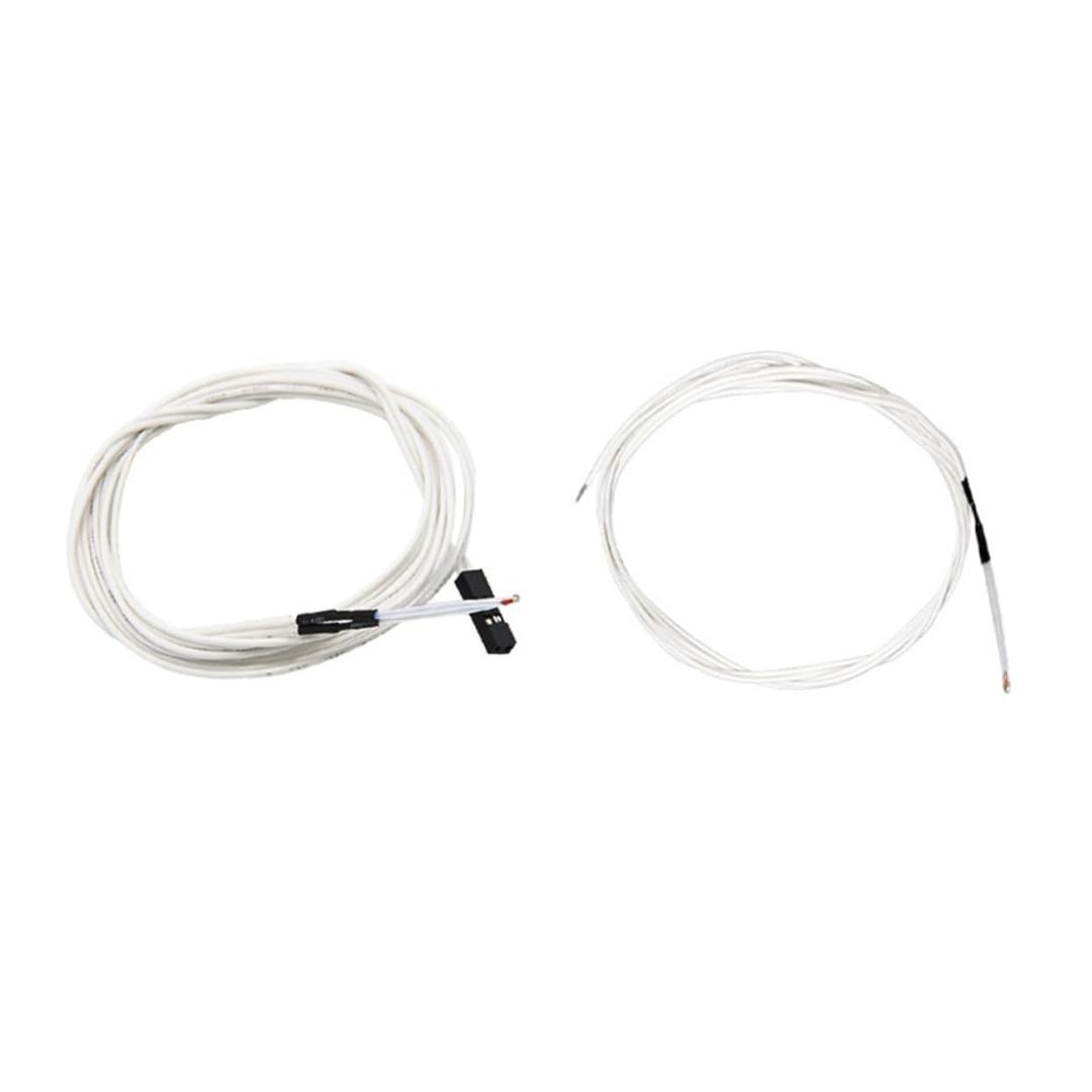 Temperature Sensor 3950 Glass Sealed Thermistor 2- Sensor 100k Resistor for Printer Reliable Performance