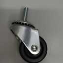 1-5/8" Caster w/ 3/8" x 1" Stem & Rubber Wheel