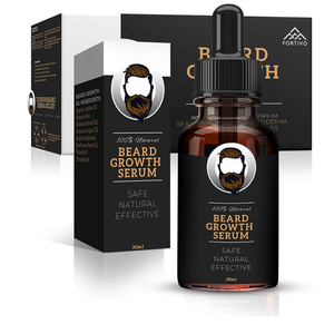 Pack Of 2 FORTIVO Beard Growth Kit For Men Serum & Derma Roller (Exp: 13/01/2025)