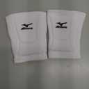 Mizuno LR6 Volleyball Kneepad (Medium, White)