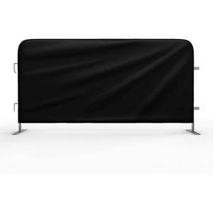 Heavy Duty Portable Crowd Control 8ft Barricade Jacket Cover - Angry Bull Barricades
