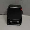 Wireless Bluetooth Induction Speaker, Phone Speaker Amplifier with Colorful Lights & 3500mAh Battery, Portable Phone Stand Compatible with iPhone/iPad/Android/Samsung - Black