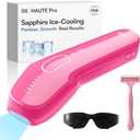 INIA Laser Hair Removal with Ice-Cooling Care for Women and Men, HAUTE Pro Painless at-Home IPL Hair Remover for Coarse Hair in Bikini and All Body Areas, Latest Generation for Effective Results