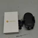 Miracase Phone Holders for Your Car with Metal Hook Clip, Air Vent Cell Phone Stand Car Mount, Universal Automobile Cradle for Garmin GPS Fit iPhone Android and All Smartphones, Dark Black