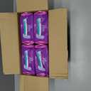 Poise Incontinence Pads & Postpartum Incontinence Pads, 3 Drop Light Absorbency, Long Length, 96 Count (4 Packs of 24)