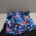 Womens Two Piece Tankini Bathing Suits with Skirt Tummy Control Swimsuits Ladies Swimwear (Large, Blue Floral)