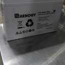 Renogy Deep Cycle AGM 12 Volt 100Ah Battery, 3% Self-Discharge Rate, 1100A Max Discharge Current, Safe Charge Appliances for RV, Camping, Cabin, Marine and Off-Grid System, Maintenance-Free