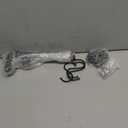 NearMoon Industrial Pipe Towel Bar, Heavy Duty Bathroom Hardware Towel Holder Accessory, Wall Mounted DIY Rustic Iron Bathroom Towel Rack Holder (12 Inch, Black)