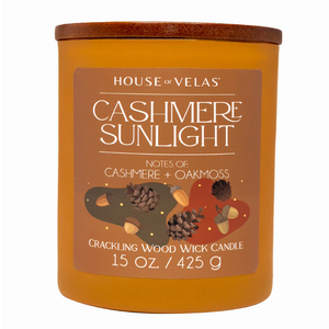 House of Velas Harvest Jar Candle Cashmere Sunlight