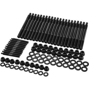 12-Point Cylinder Gasket Head Stud Bolt Kit Fit for Chevy LS1 LS3 5.3L 5.7L 6.0L /LS1 LS6 L98 4.8L 5.3L 6.0L 2004-2019 Engines Replaces# 234-4317