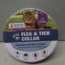 Flea Collar for Cats, Cat Flea Collar, Kitten Flea Collar, Flea and Tick Collars for Cats, Adjustable Cat Tick Collar with 8 Months Protection-2 Packs