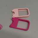 Silicone Case Compatible with Touchland Hand Sanitizer Spray (Rose Red, Pink)