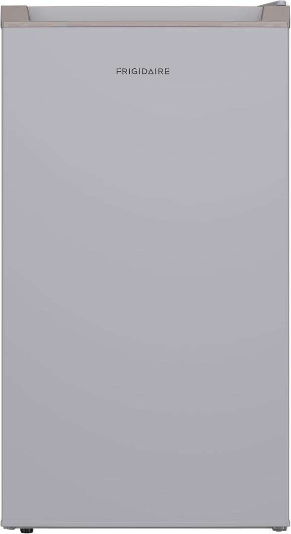 Frigidaire Mini Refrigerator, Compact Freezer Compartment, Adjustable Thermostat Control, Reversible Door, Contemporary Series, 3.2 cu ft, Grey