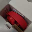 awatrue Kids Bluetooth Headphones, Over-Ear Wireless Headphones with Microphone, Safe-Volume 85dBA, Bluetooth 5.4, Foldable Lightweight and Comfortable, 50H Playtime, USB-C Charging, Red